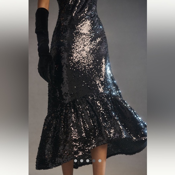 Anthropologie NWT Maeve One-Shoulder
Sequin Dress size M. - Picture 4 of 16